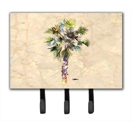 Carolines Treasures 6 x 9 in. Palm Tree Leash or Key Holder 8481TH68